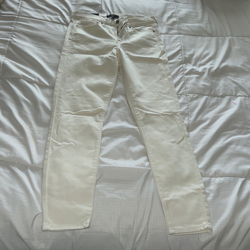 Banana Republic White Jeans